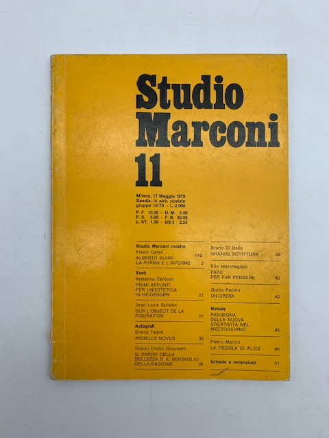 Studio Marconi 11, 17 maggio 1979
